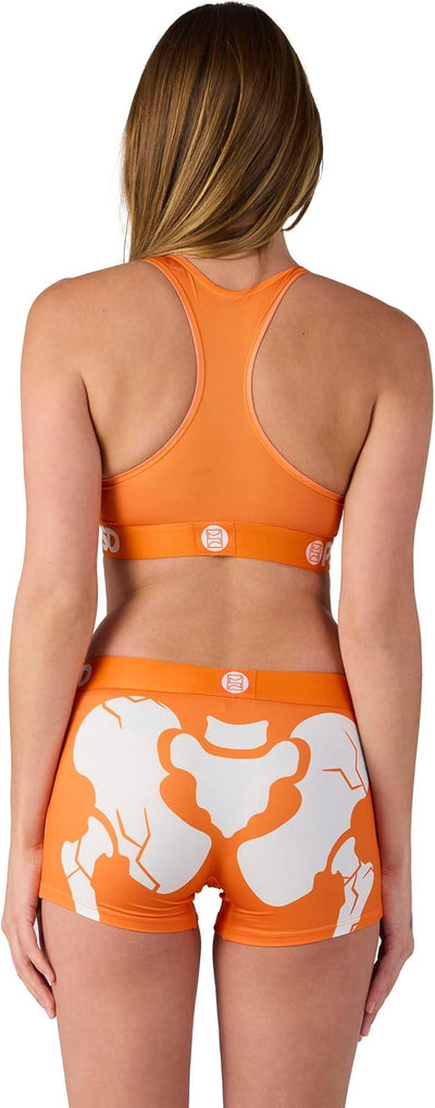 PSD Women Boy Shorts - Snapped Full Coverage Stretch Underwear